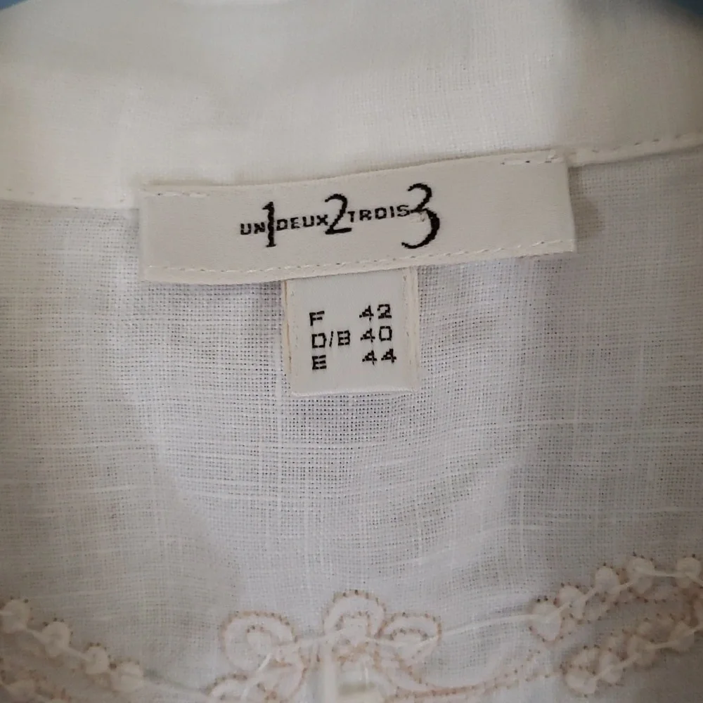 Ladies linen vest - Picture 5 of 10